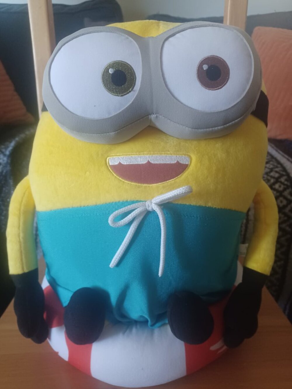 Minions Bob Jumbo Plush — Rare Ichiban Kuji "Last One" Prize Great Cond. 2018!